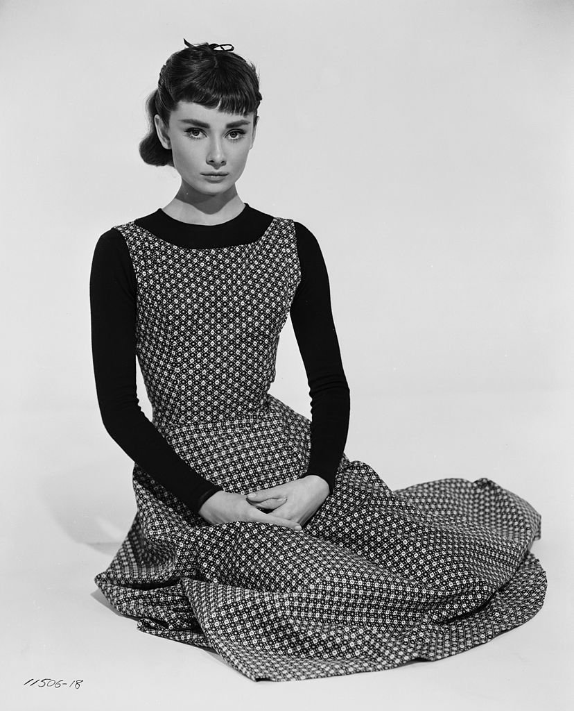 Audrey Hepburn pictured as her character in "Sabrina." 1956. | Photo: Getty Images 