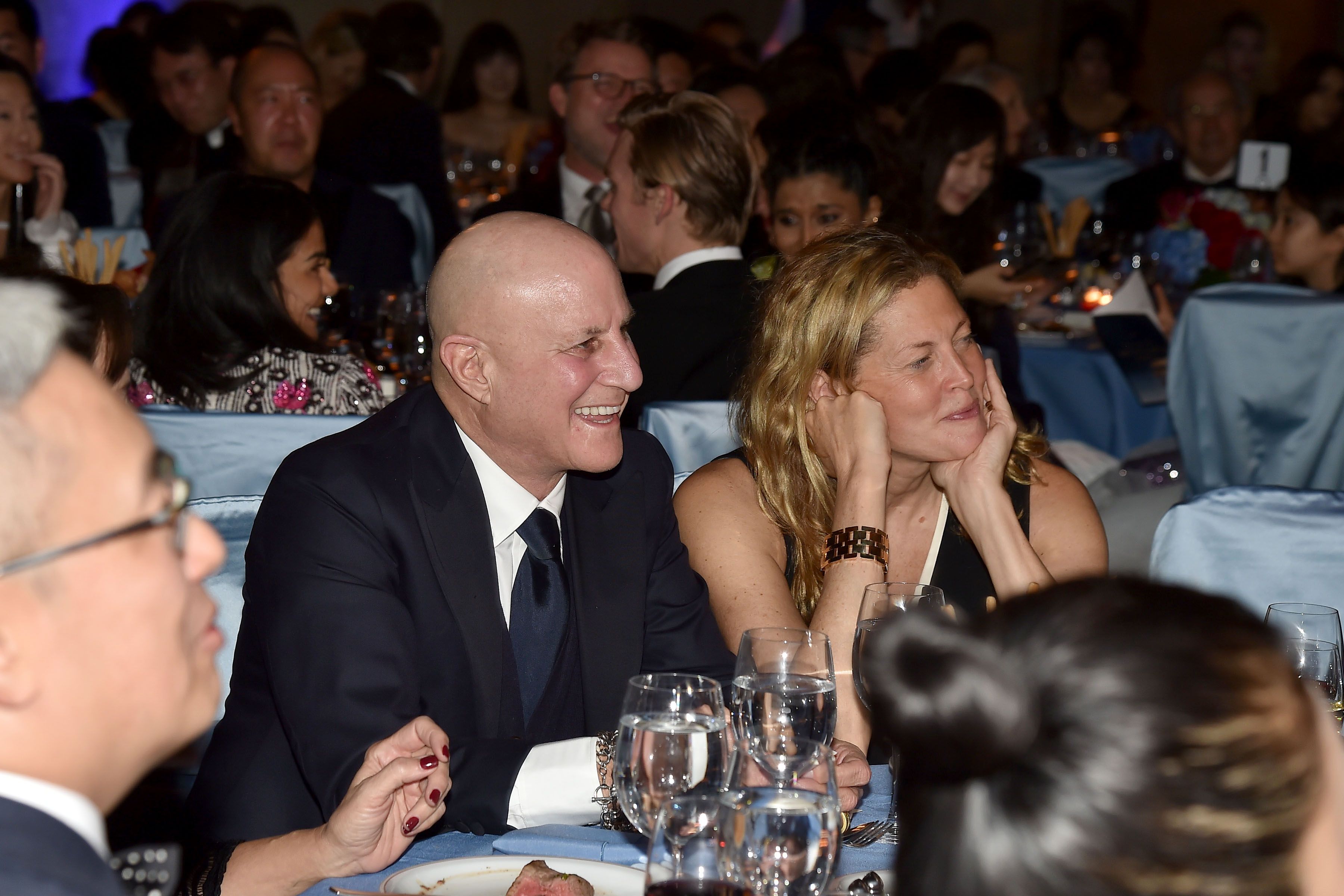 Ronald Perelman and Anna Chapman attend China Institute 2017 Blue Cloud Gala at Cipriani 25 Broadway on November 2, 2017 in New York City. | Source: Getty Images