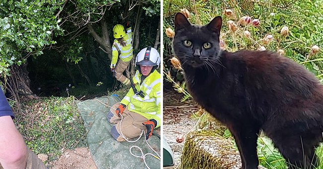 Police officers during a search and rescue operation | Photo: twitter.com/BodminPolice