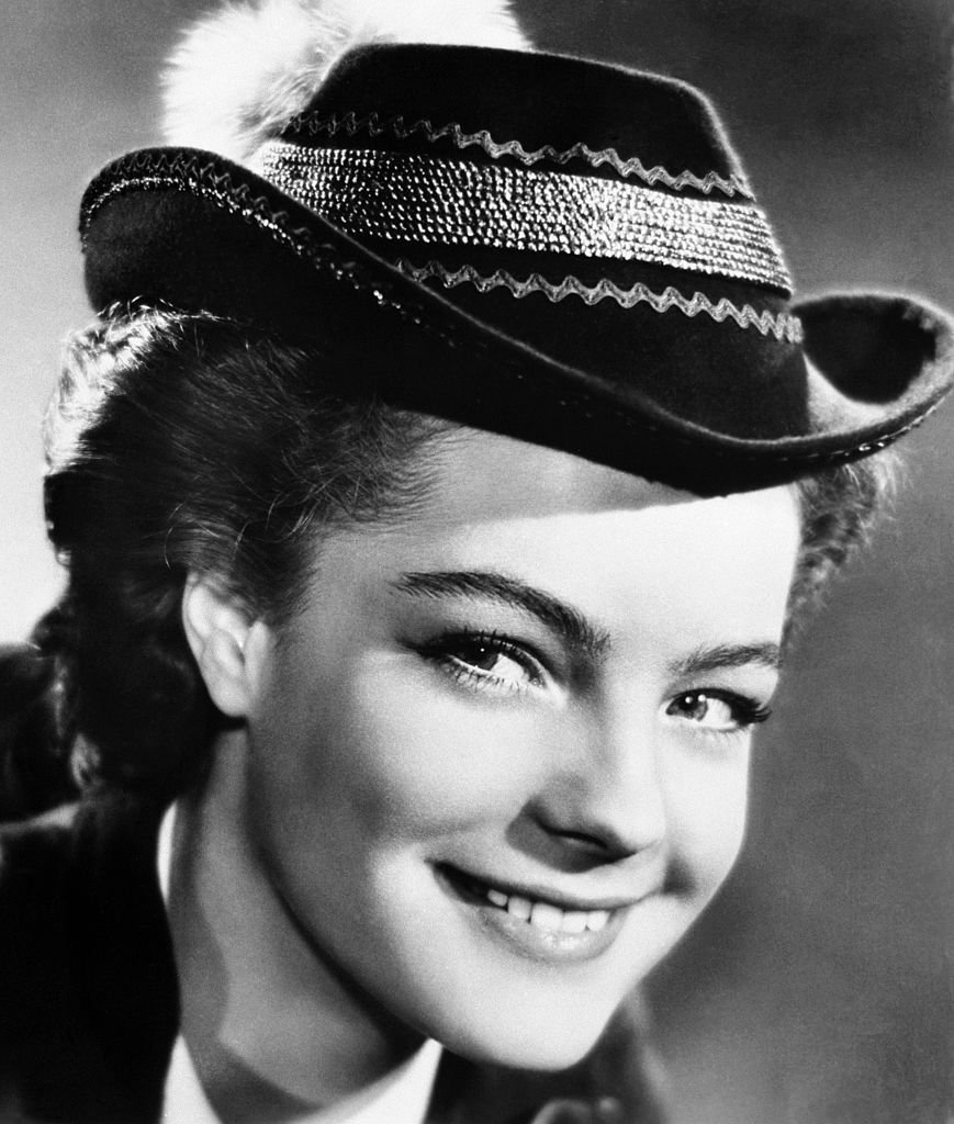 Romy Schneider sur le tournage de Sissi écrit et réalisé par l'Autrichien Ernst Marischka. | Photo : Getty Images