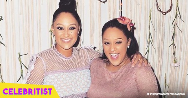 Tamera Mowry shares throwback picture with twin sister Tia on her wedding day