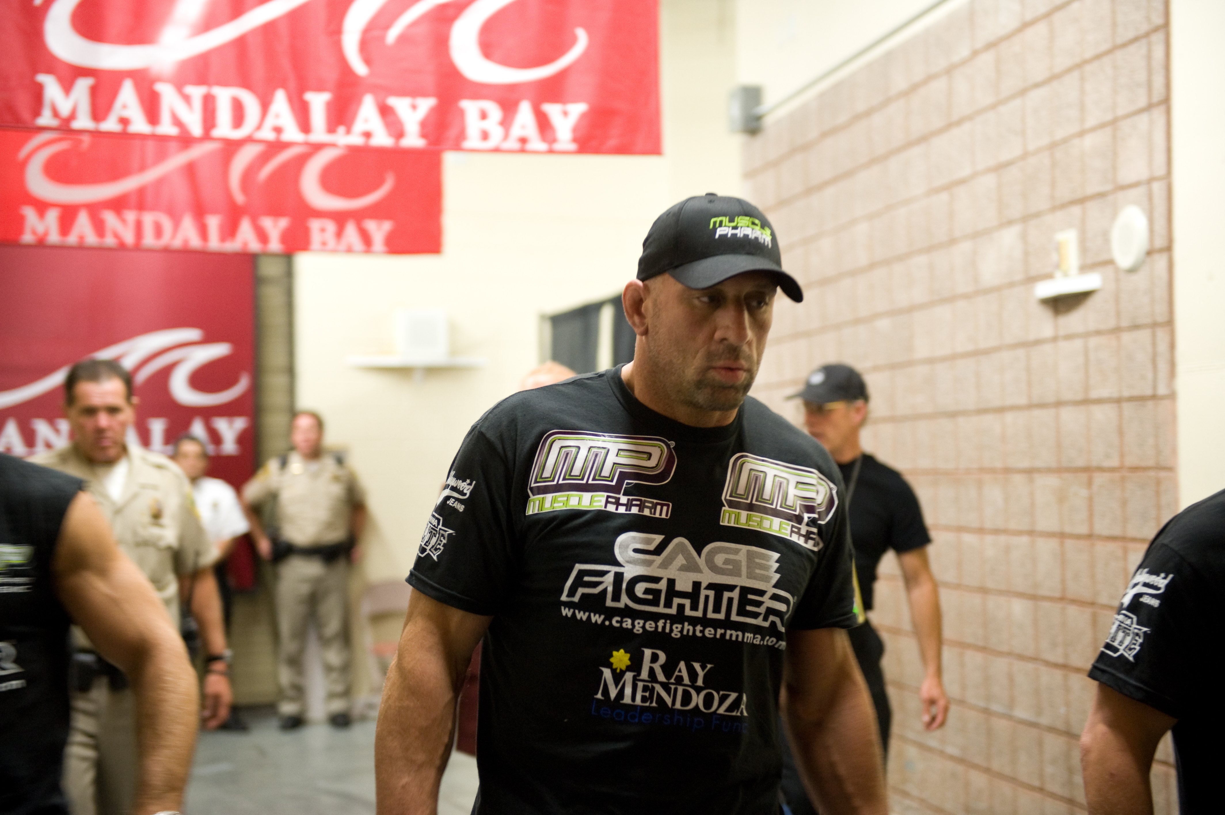 Mark Coleman at the UFC 100 event in Las Vegas, Nevada on July 11, 2009 | Source: Getty Images