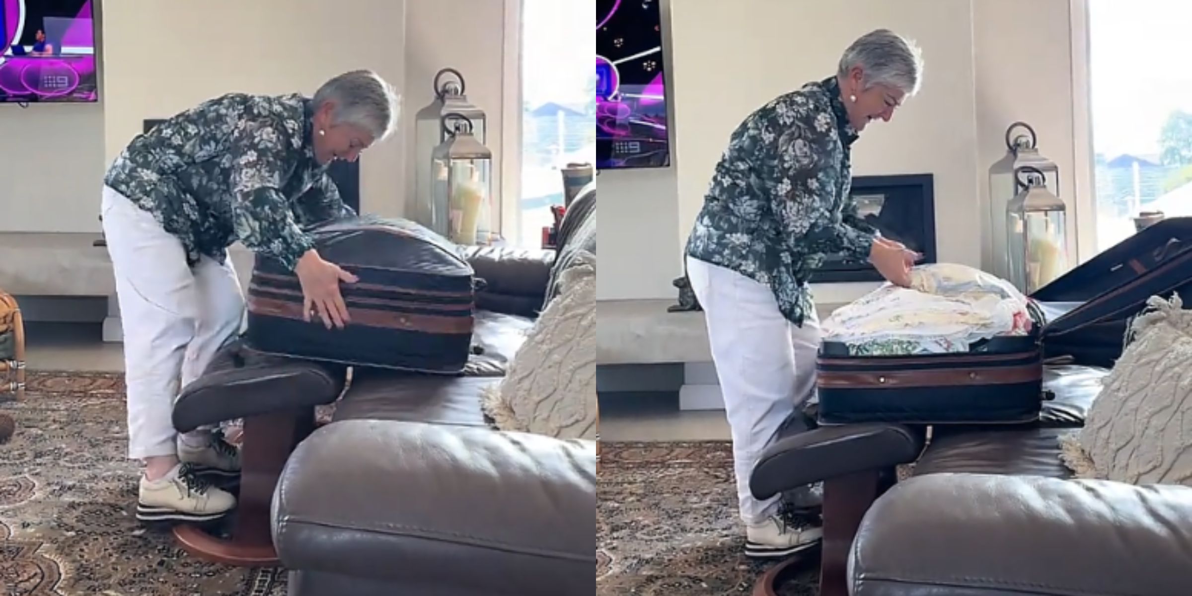 A screengrab of Greta Fraser's video | Source: TikTok/gretaafraser