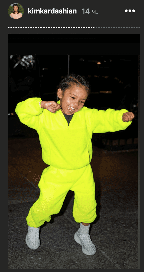 A picture of Saint West during an outing with his parents, Kanye West and Kim Kardashian | Photo: Instagram/KimKardashianWest