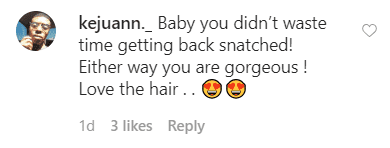 Screenshot of fan reactions to Tia Mowry’s short hair | Photo: Instagram/tiamowry
