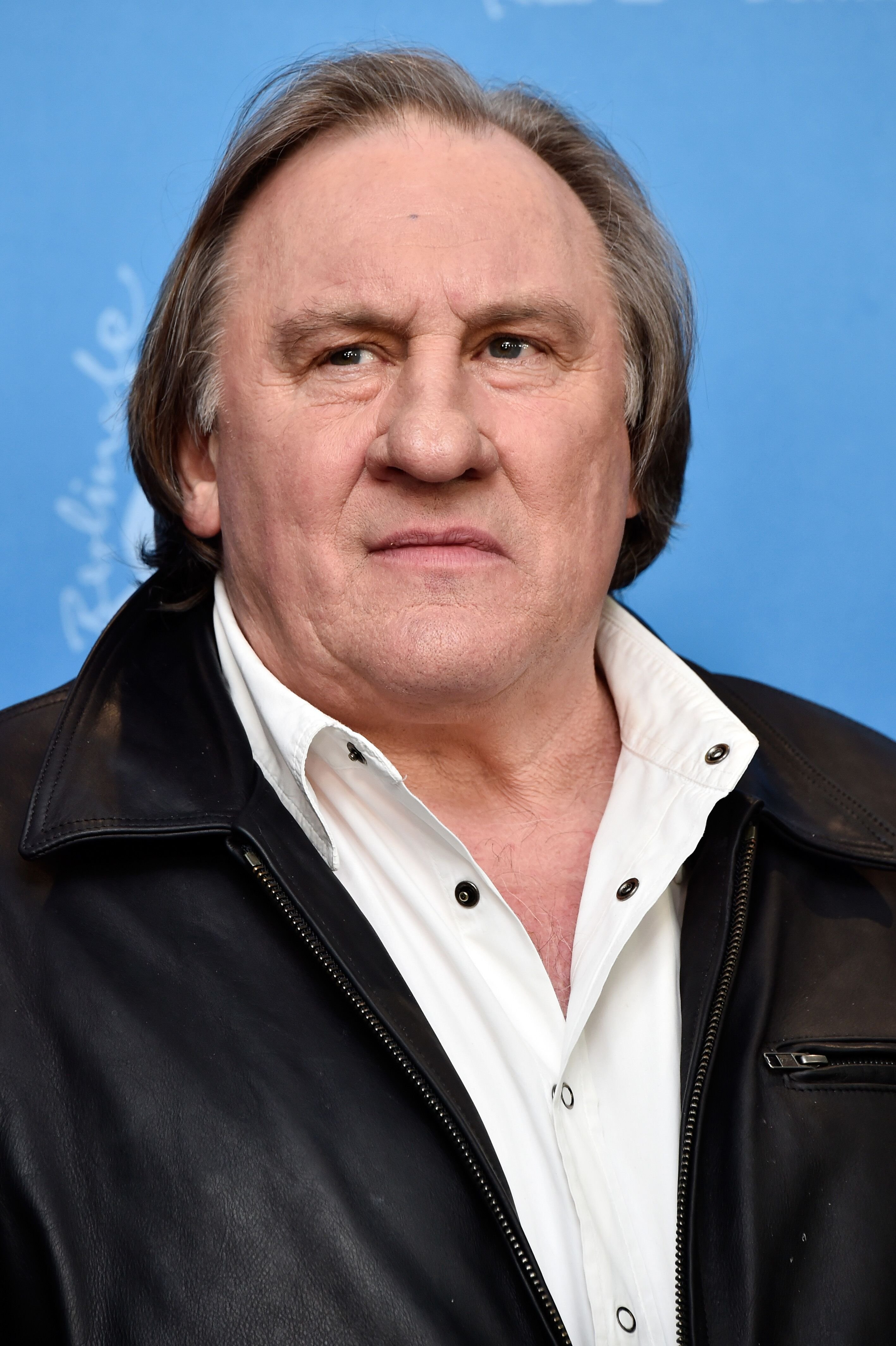 Gerard Depardieu au Grand Hyatt Hotel le 19 février 2016 à Berlin, Allemagne. | Photo : Getty Images