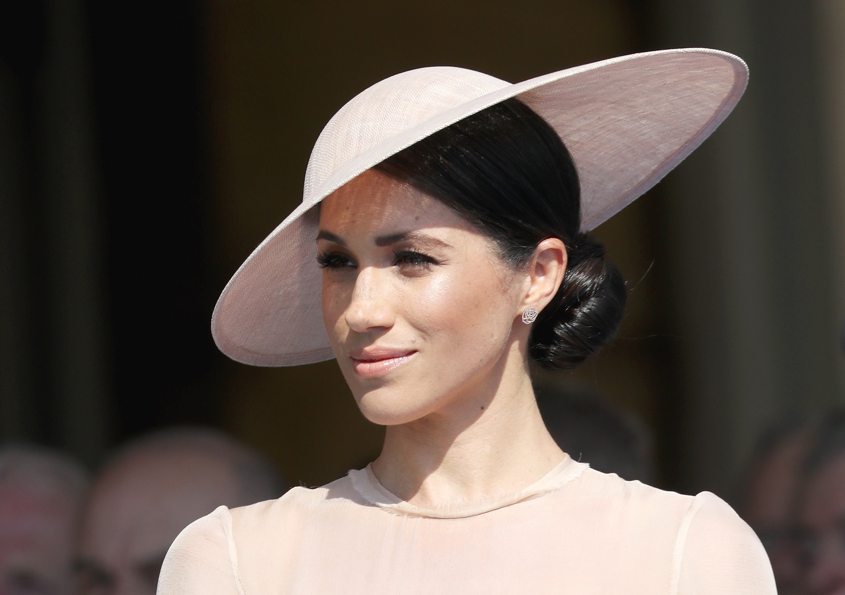 Meghan Markle attends Prince Charles' birthday celebration held at Buckingham Palace on May 22, 2018 in London, England | Photo: Getty Images