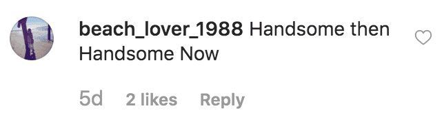 A fan comments on a throwback picture of Michael Douglas from his days in high school | Source: instagram.com/michaelkirkdouglas