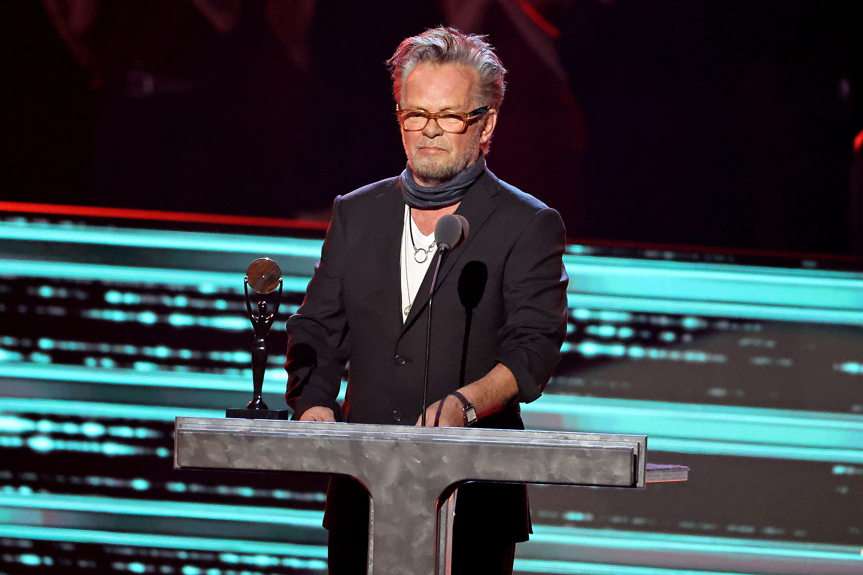 John Mellencamp onstage during the 37th Annual Rock & Roll Hall of Fame Induction Ceremony on November 5, 2022, in Los Angeles, California | Source: Getty Images