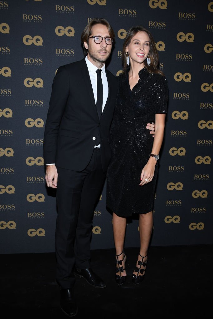 Mathieu Vergne et Ophelie Meunier assistent aux GQ Men Of The Year Awards 2017 au Trianon le 15 novembre 2017 à Paris. | Photo : Getty Images