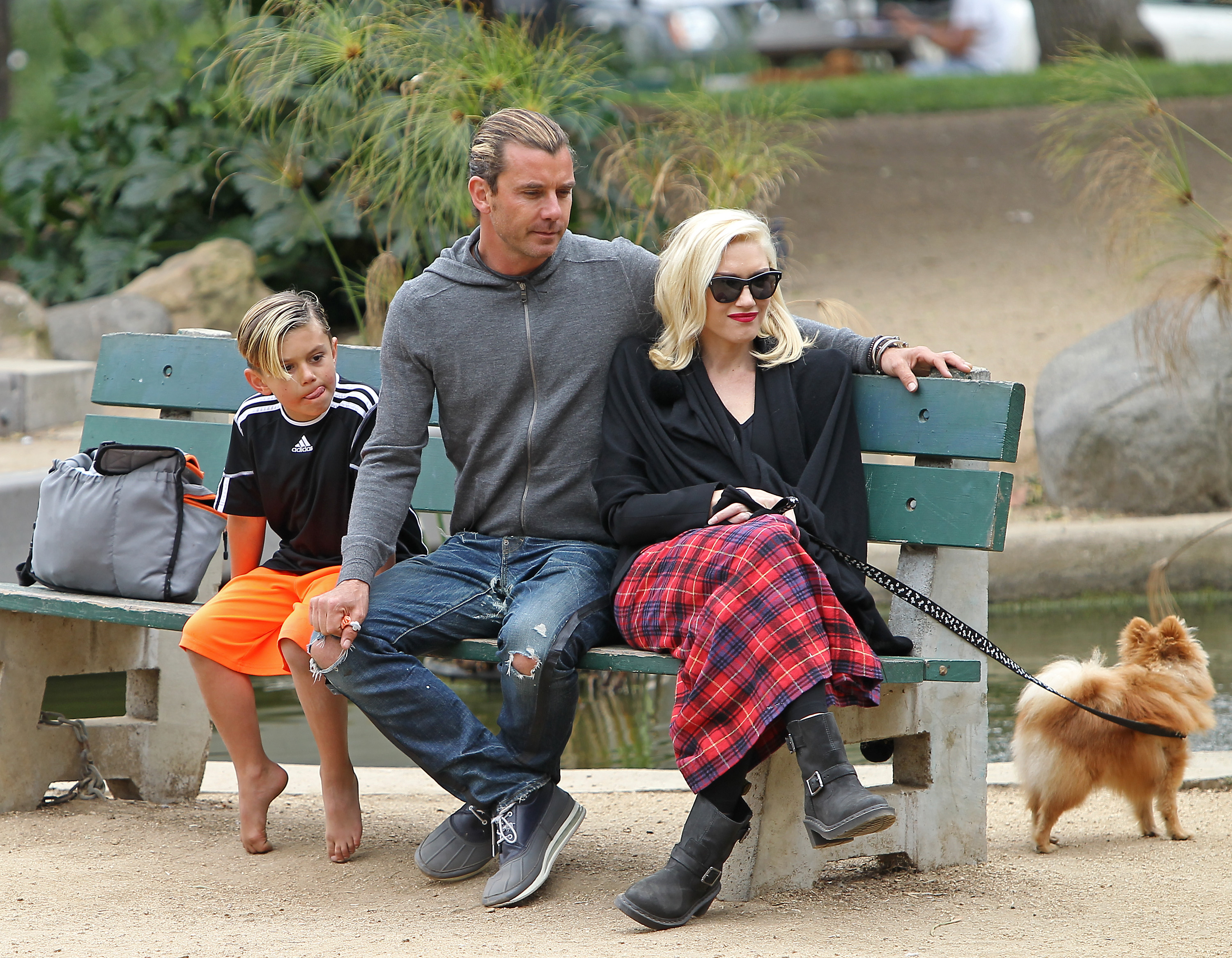 Kingston Rossdale, Gavin Rossdale, and Gwen Stefani spotted in Los Angeles, California | Source: Getty Images