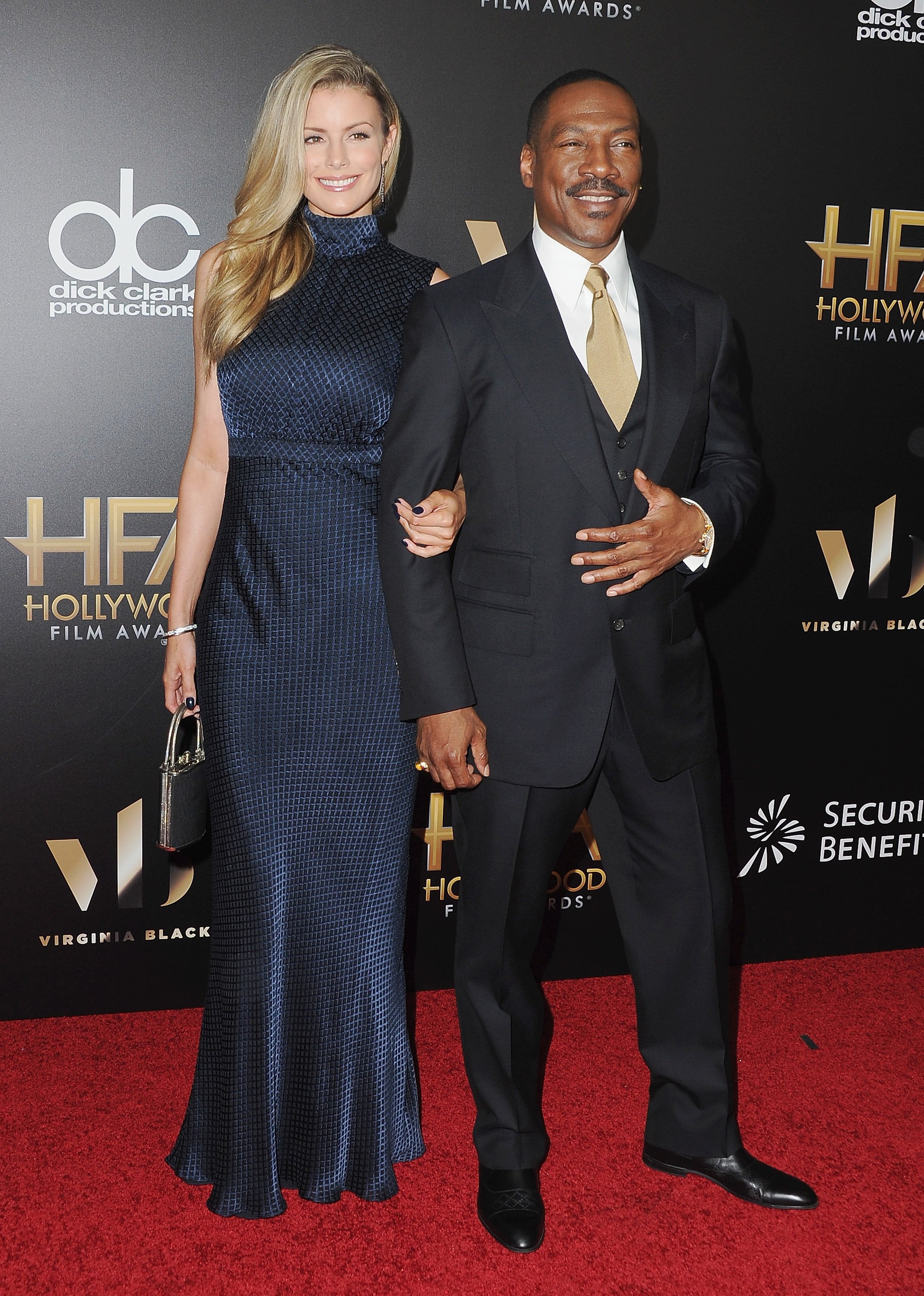  Paige Butcher and Eddie Murphy arrive at the 20th Annual Hollywood Film Awards at the Beverly Hilton Hotel on November 6, 2016 in Los Angeles, California | Source: Getty Images