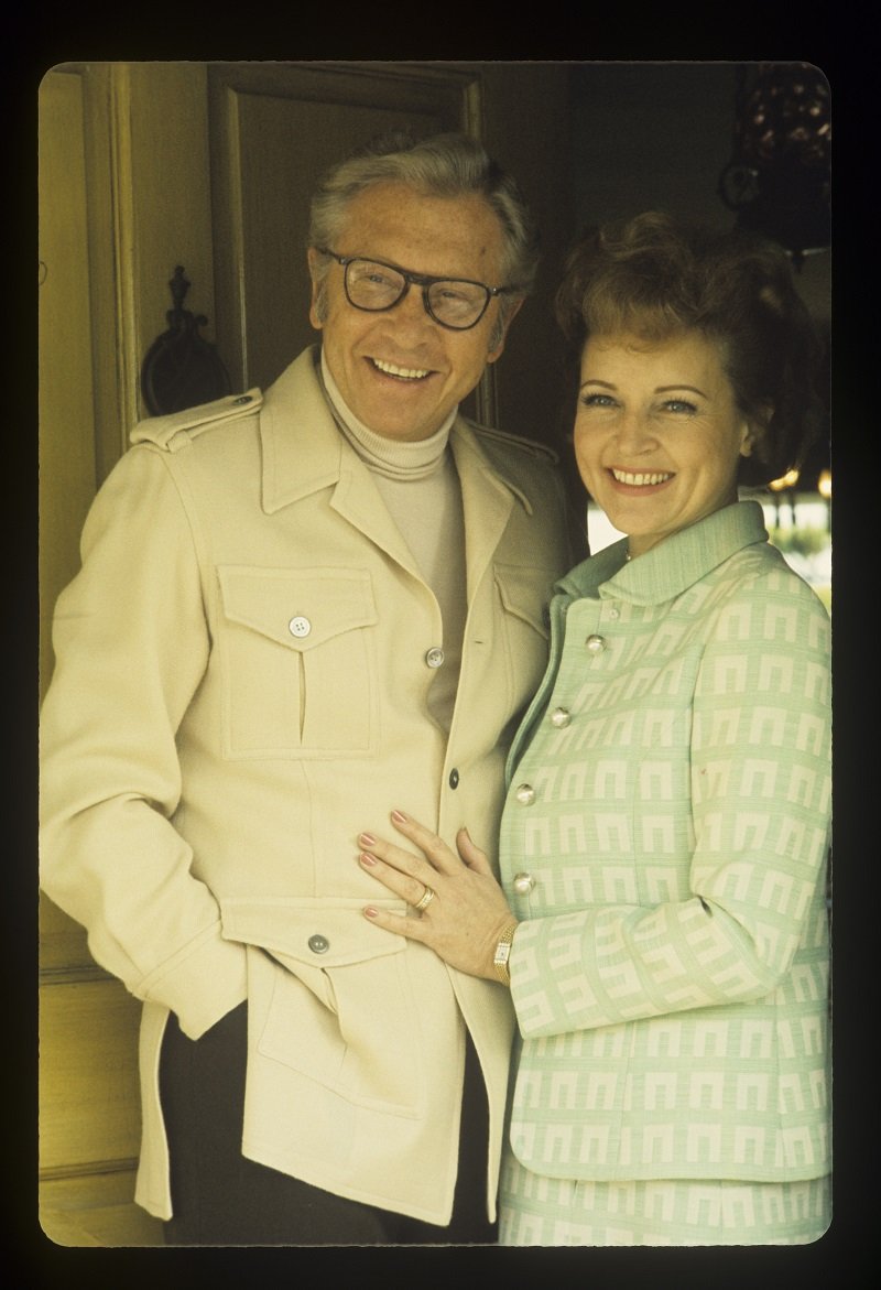 Betty White and Allen Ludden on February 14, 1972 | Source: Getty Images 