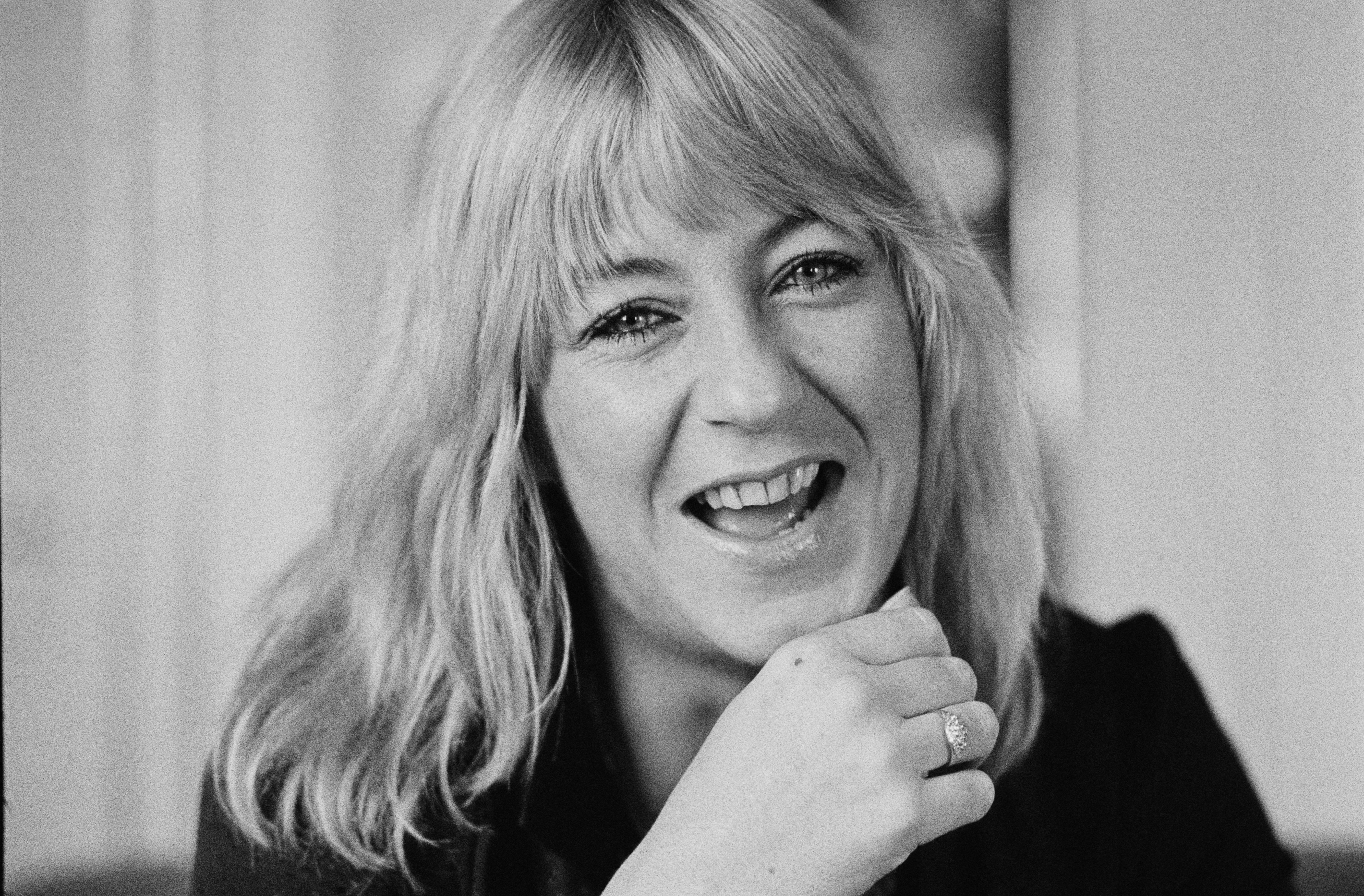 English singer, songwriter and keyboardist Christine McVie, UK, 13th June 1980 | Source: Getty Images 