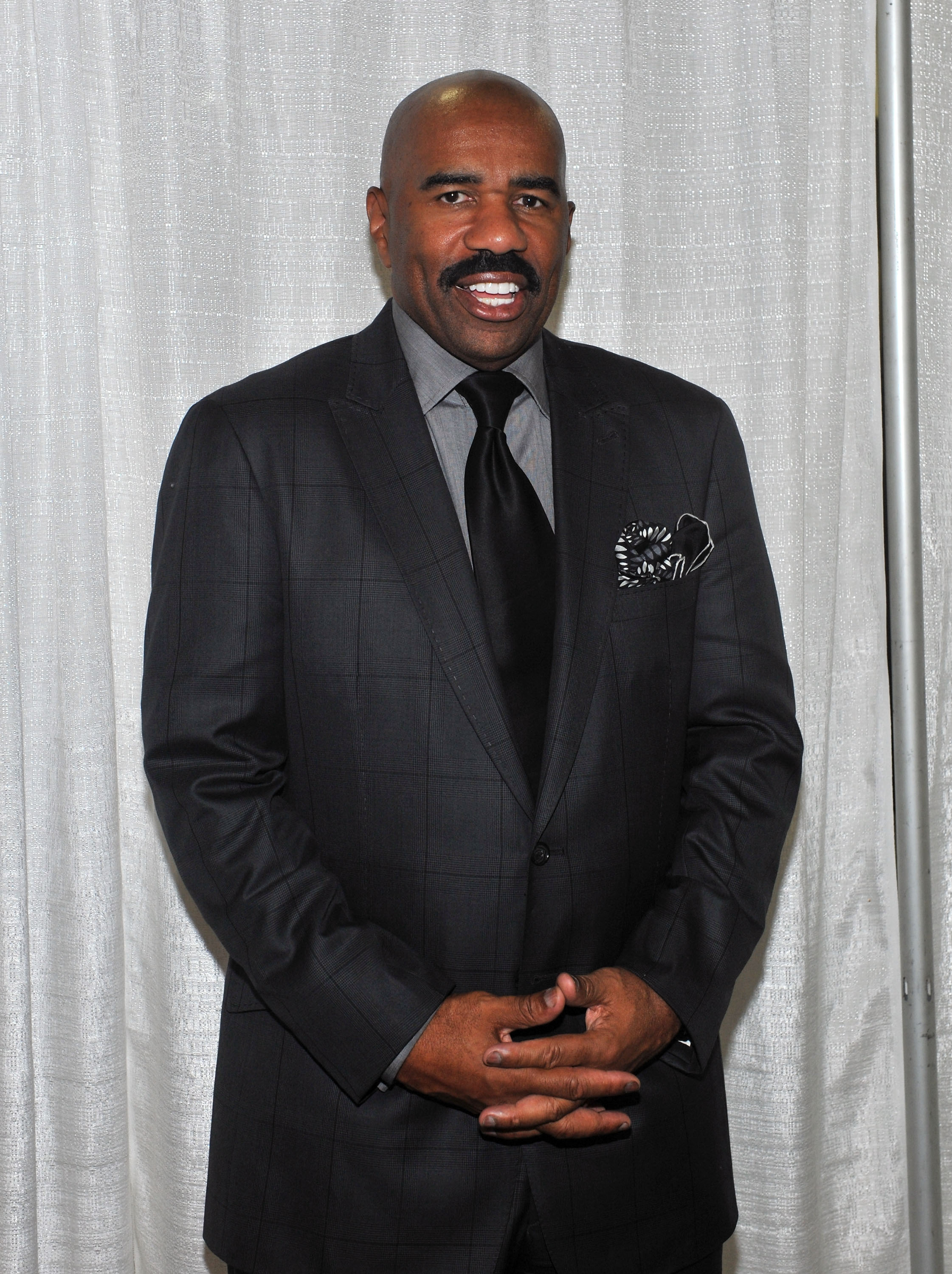 Steve Harvey at the 2011 Steve Harvey Mentoring Weekend at the Jacob Javits Center on October 7, 2011 in New York City. | Source: Getty
