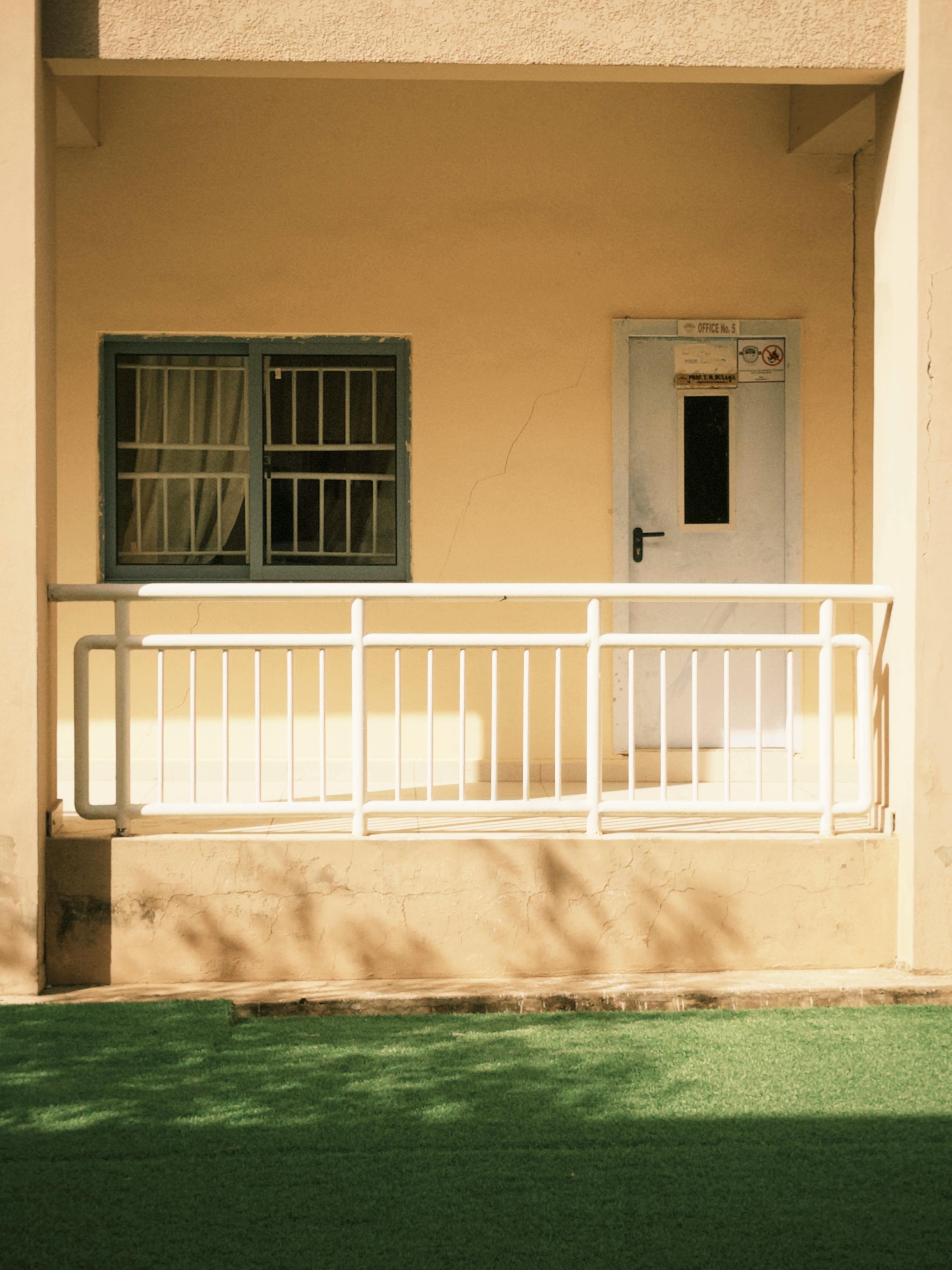 Porch with door and window | Source: Pexels