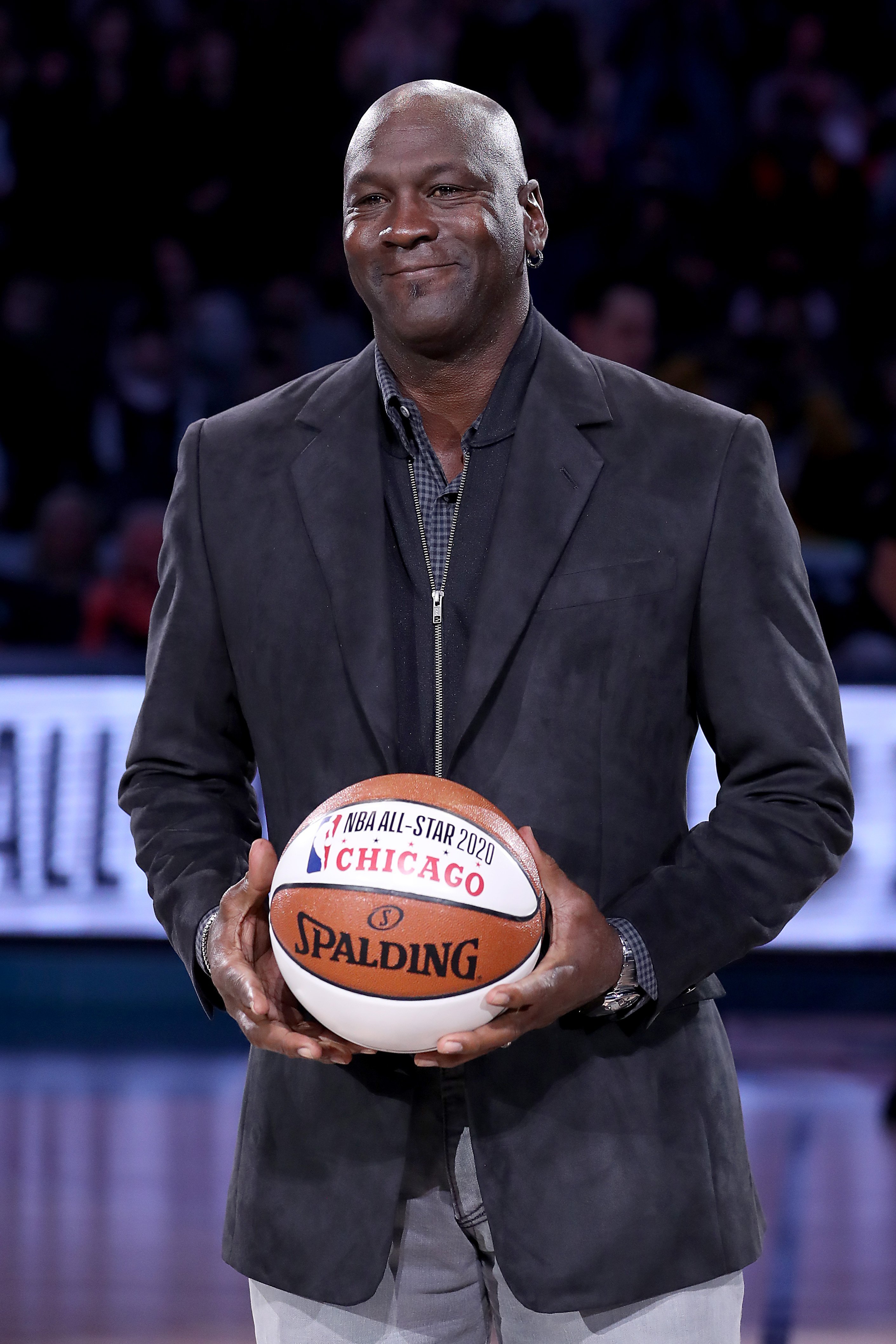 Michael Jordan takes part in a ceremony honoring the 2020 NBA All-Star game on Feb. 17, 2019. | Photo: Getty Images Michael Jordan takes part in a ceremony honoring the 2020 NBA All-Star game on Feb. 17, 2019. | Photo: Getty Images