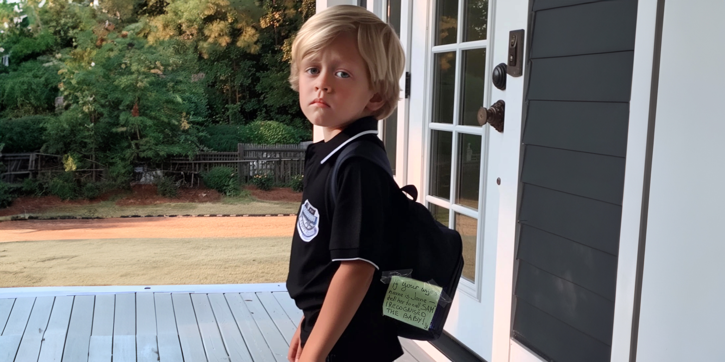 A little boy with a backpack | Source: AmoMama