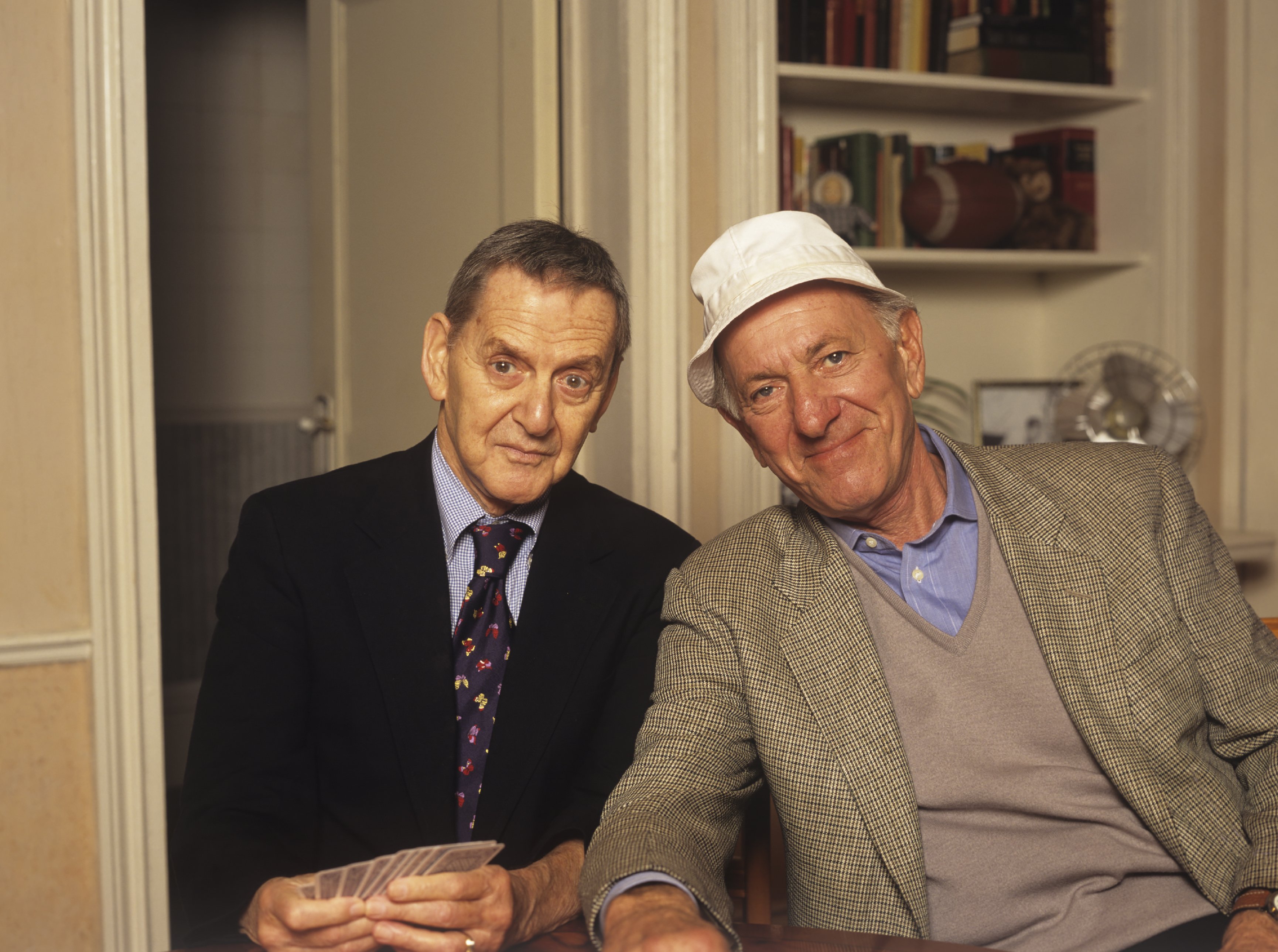 Actors Tony Randall and Jack Klugman 1993 | Photo: Getty Images