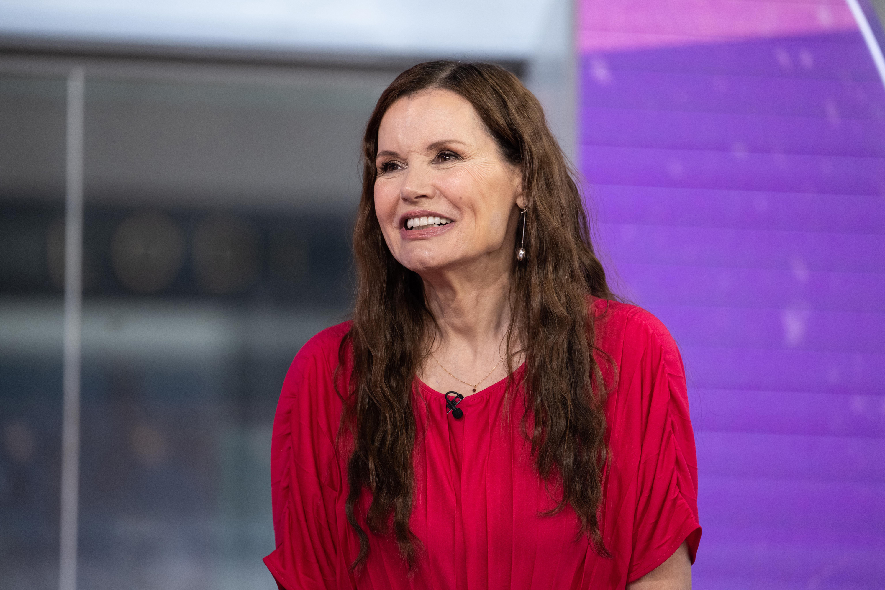 Geena Davis on an episode of season 72 of "Today" in 2023 | Source: Getty Images