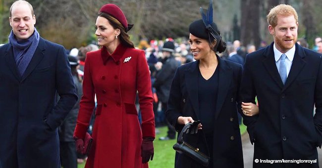 Meghan Markle se fait reprocher pour avoir porté du noir lors de la messe de Noël avec Harry, William et Kate