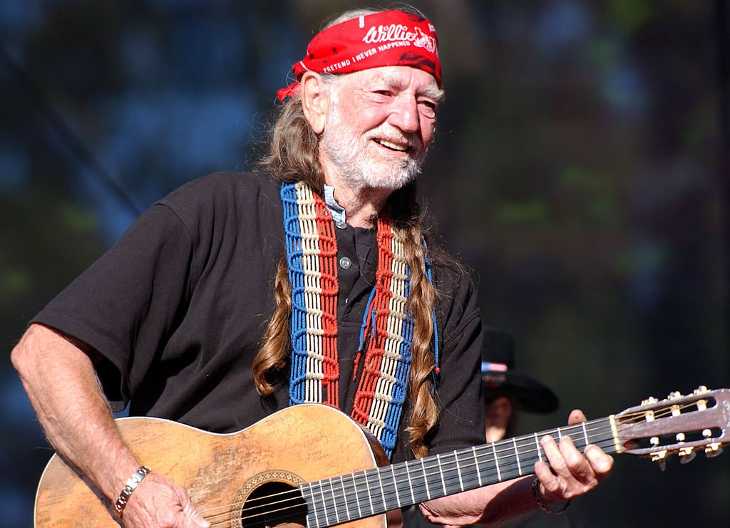  Willie Nelson performs at the "Strictly Bluegrass 3" Festival at Speedway Meadow in Golden Gate Park on October 5, 2003 in San Francisco, California. | Getty Images