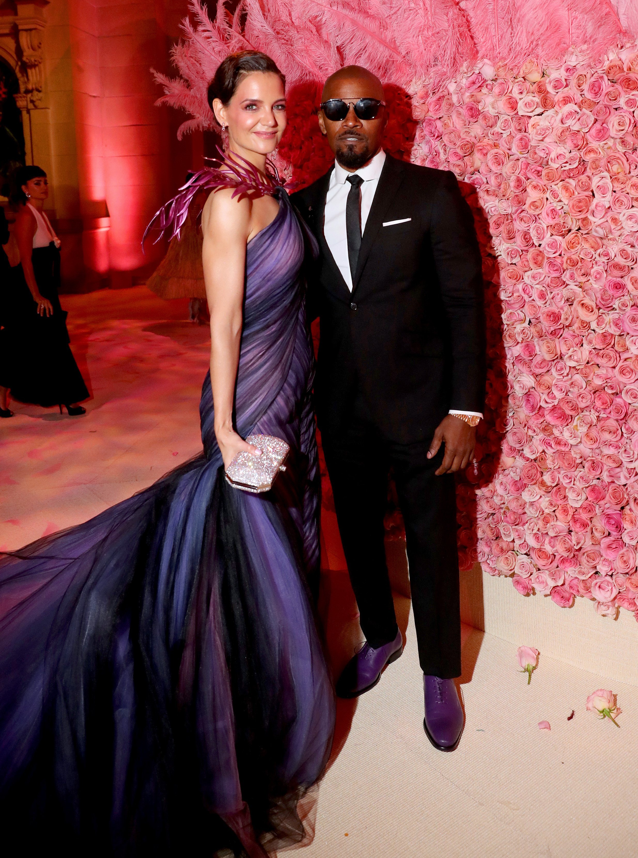 Jamie Foxx and Katie Holmes attend the 2019 Met Gala in New York City on May 6, 2019 | Photo: Getty Images
