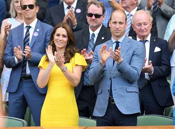 Duchess of Cambridge and  Duke of Cambridge attend the men's single final | Image: Getty Images