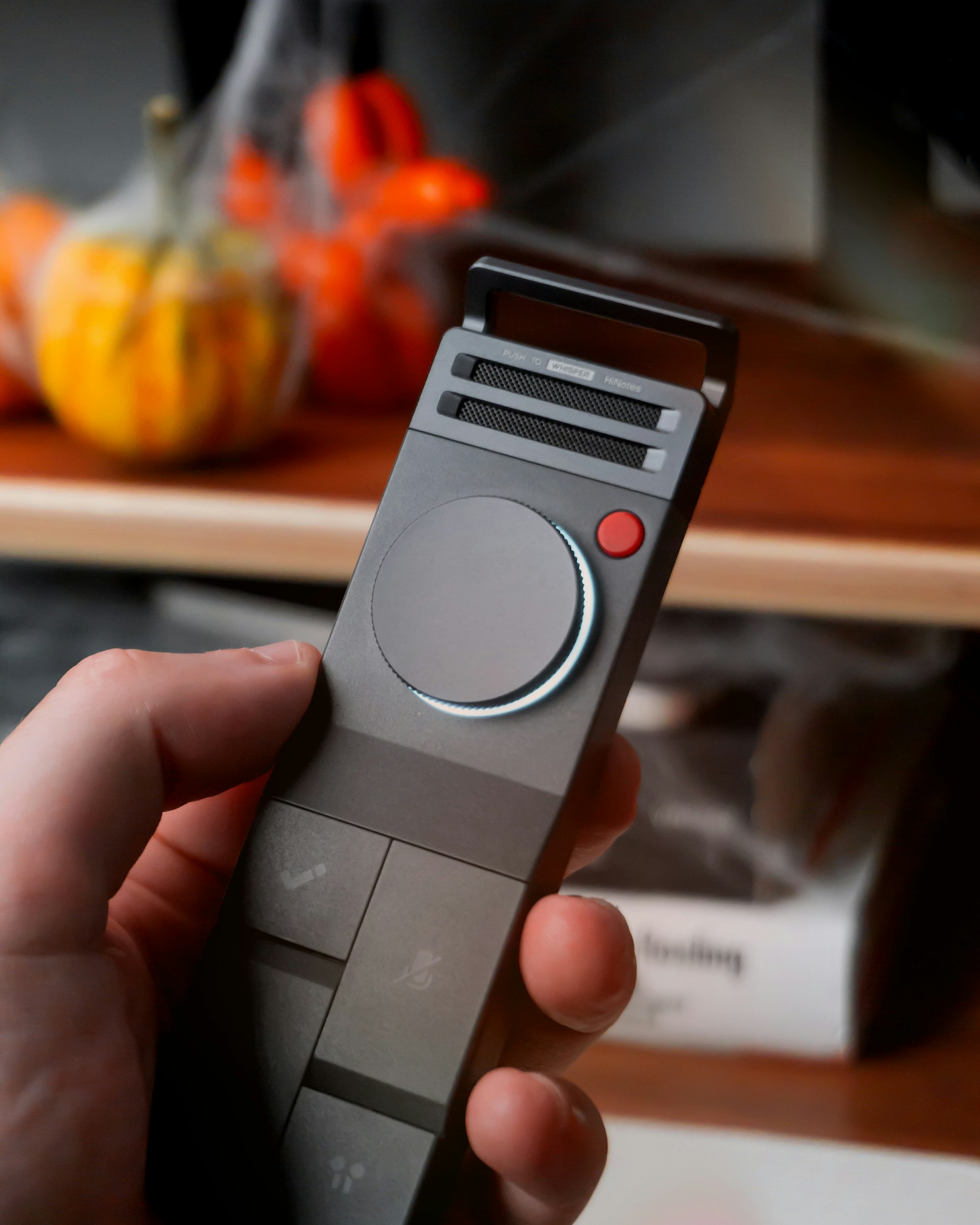 A person holding a voice recorder | Source: Unsplash