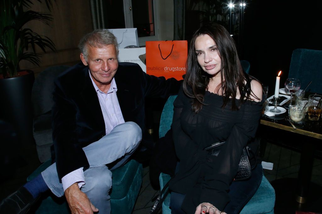 Le journaliste Patrick Poivre d'Arvor et sa femme | Photo : Getty Images
