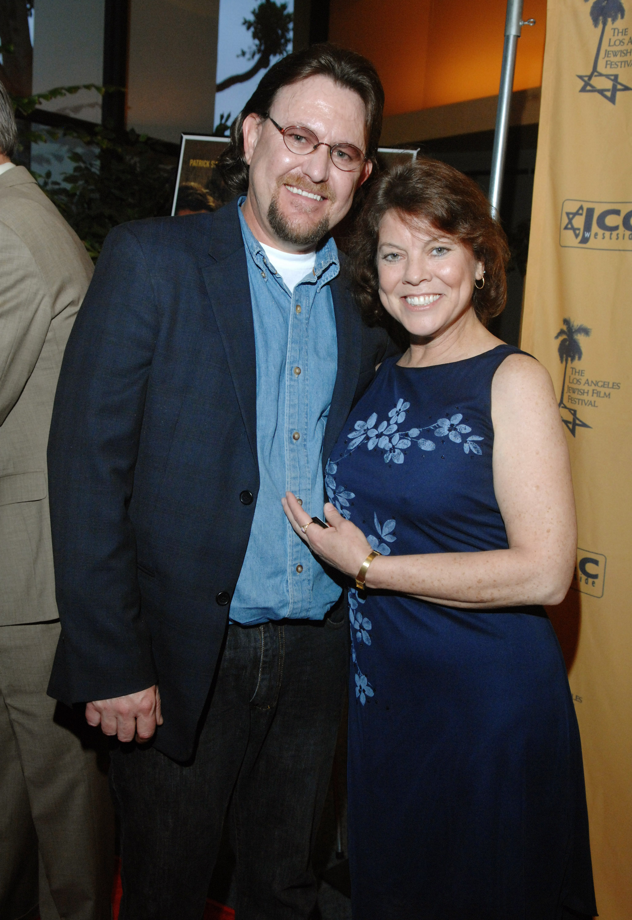 Steven Fleischmann and Erin Moran at the 4th Annual Jewish Film Festival Opening Night Gala Event on April 23, 2009, in Los Angeles, California. | Source: Getty Images