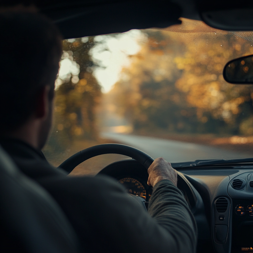 Man driving his car | Source: Midjourney