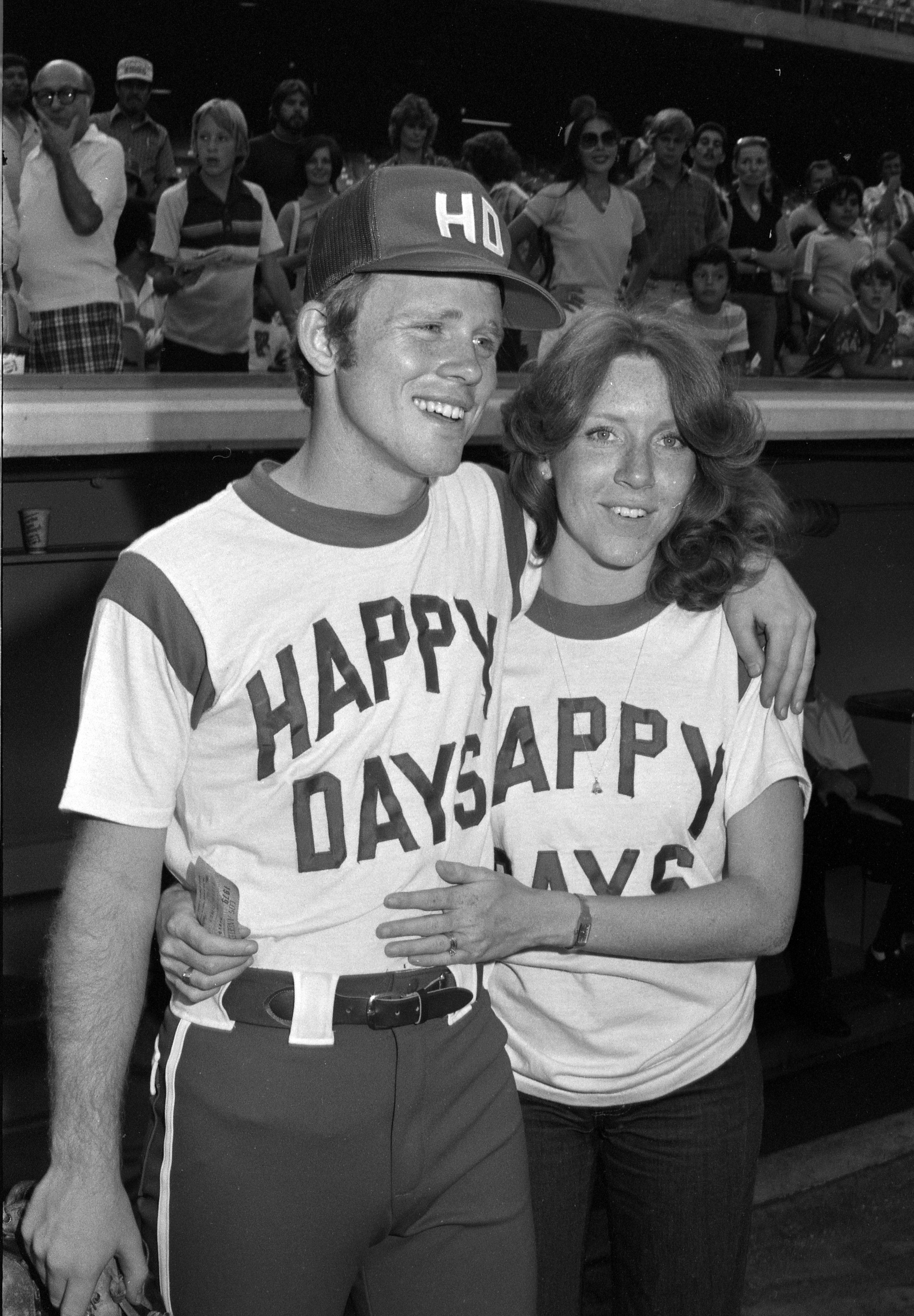 Ron and Cheryl Howard on September 27, 1979. | Source: Getty Images