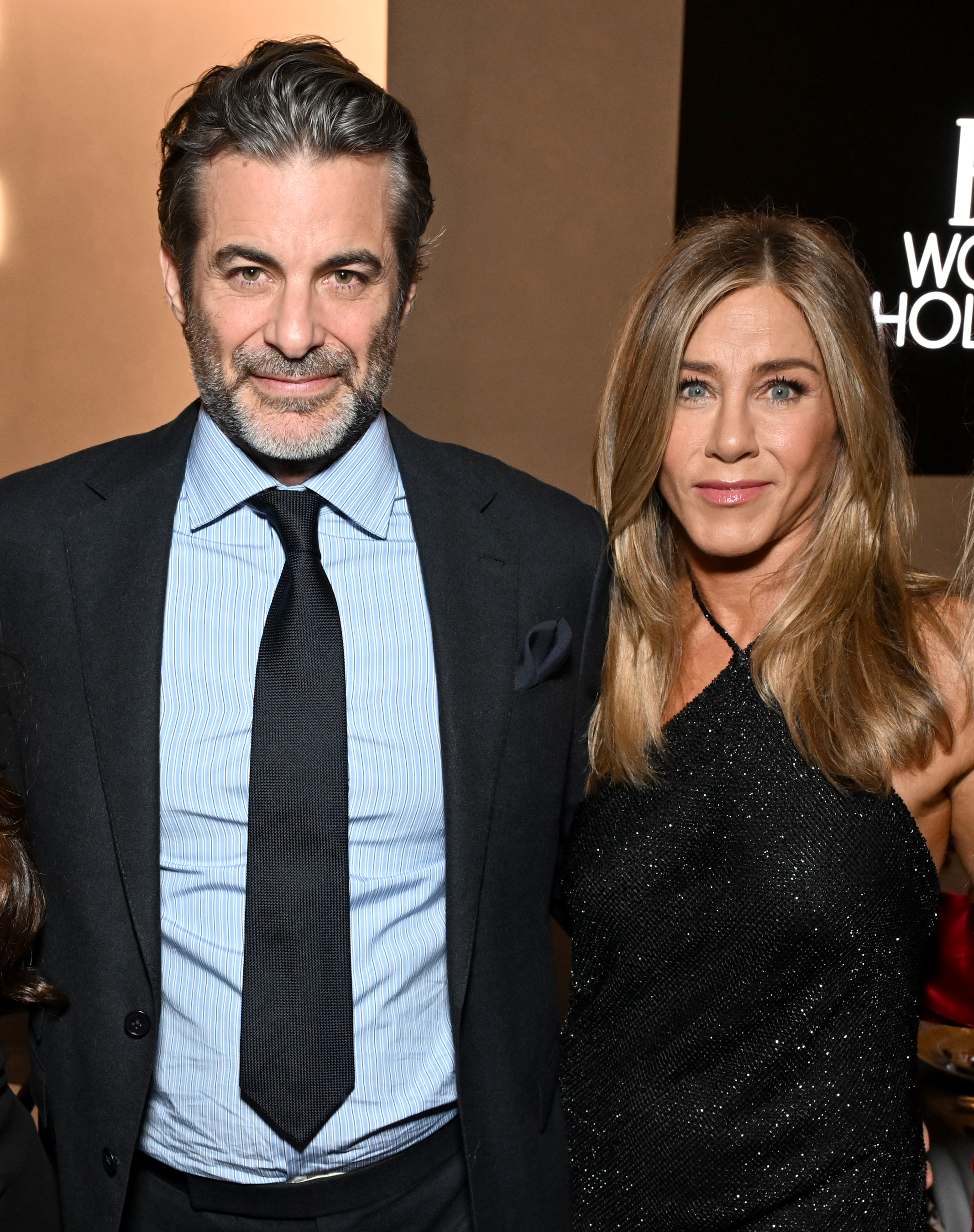 Jim Curtis and Jennifer Aniston attend ELLE's Women in Hollywood Celebration on November 17, 2025 | Source: Getty Images
