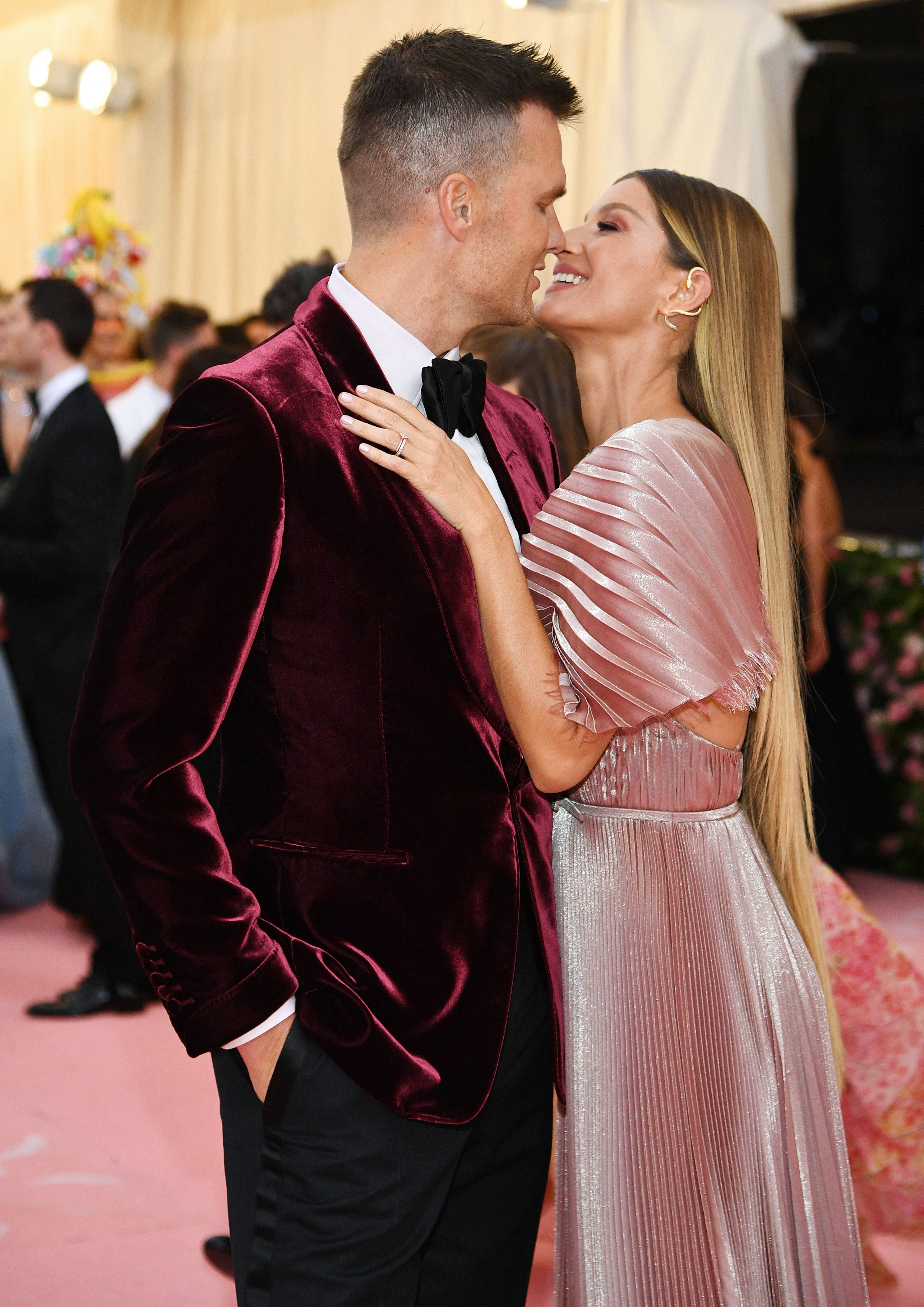 Gisele Bündchen and Tom Brady in New York City on May 06, 2019 | Source: Getty Images