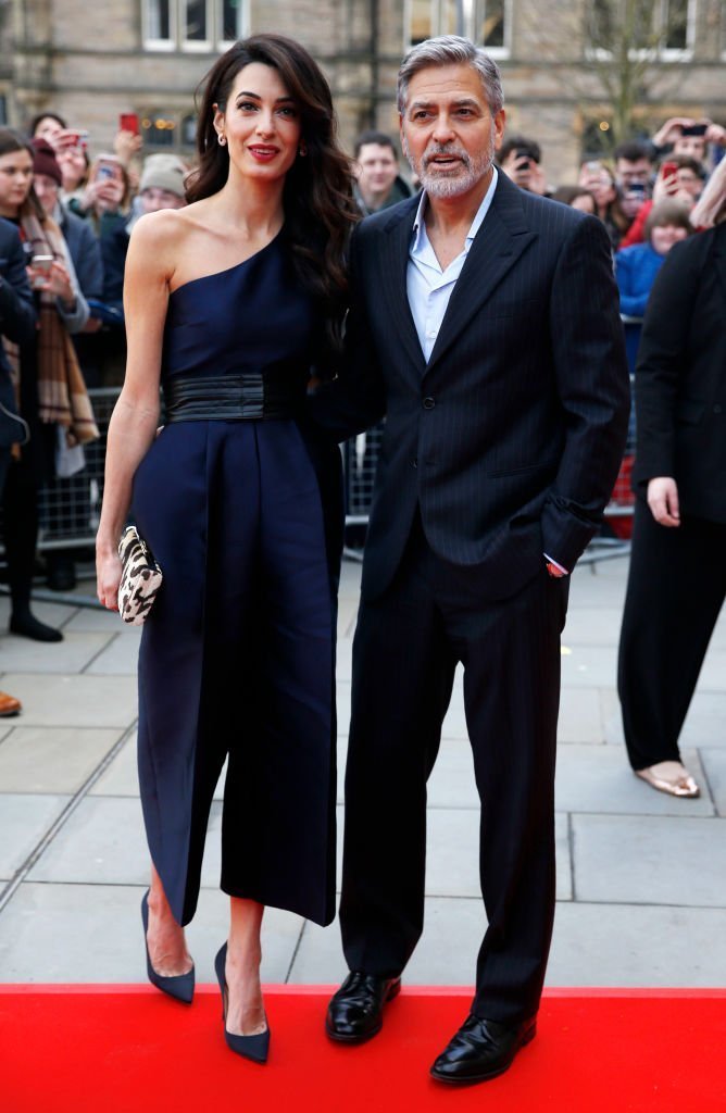 George and Amal Clooney attend the People’s Postcode Lottery Charity Gala at McEwan Hall on March 14, 2019 in Edinburgh, Scotland.  | Getty Images