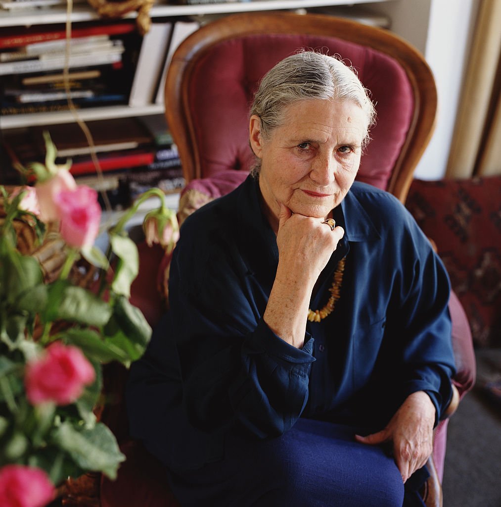  Writer Doris Lessing at home on October 10, 1994 in West Hampstead, London.  | Getty Images