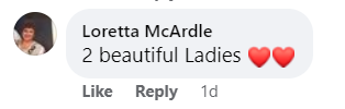 A fan's comment on a Facebook post featuring a photo of Carol Burnett and Julie Andrews at the "Carol Burnett: 90 Years of Laughter + Love" birthday special in Los Angeles, on March 3, 2023 | Source: Facebook/New York Daily News