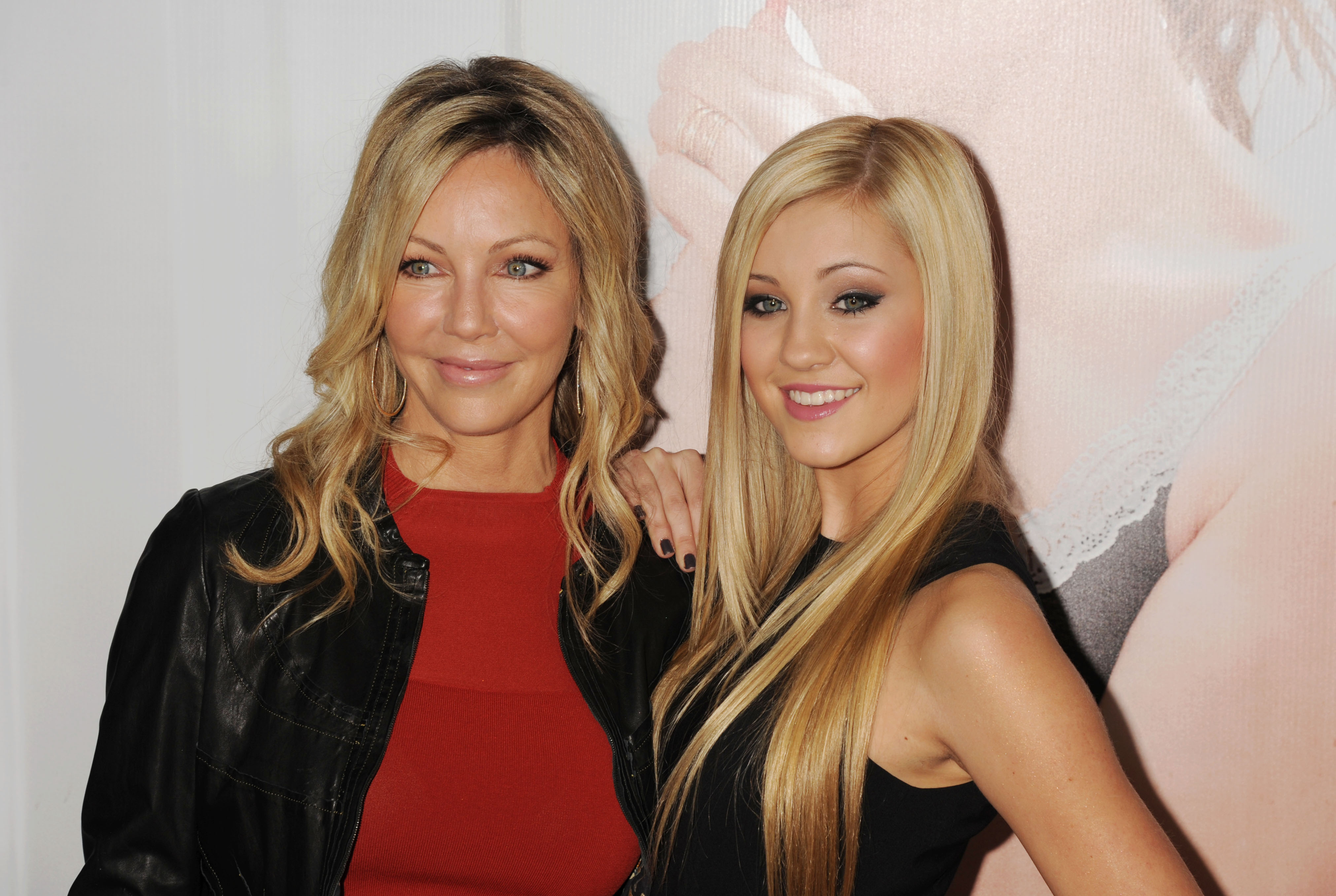 Heather Locklear and Ava Sambora at the "This Is 40" - Los Angeles Premiere on December 12, 2012 in Hollywood, California | Source: Getty Images