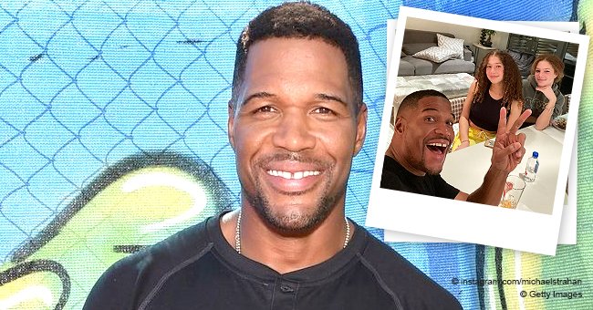Michael Strahan Shows Off Heartwarming Photos Of A Date Night With His Teen Twin Daughters 