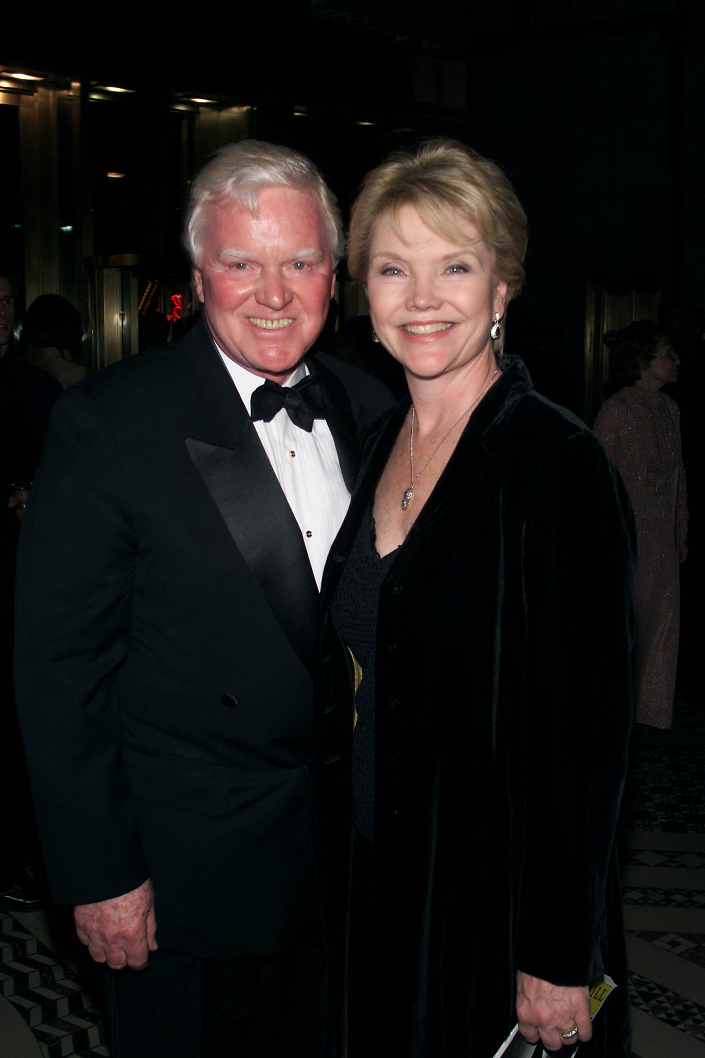 Brian Davies and Erika Slezak at the Roundabout Theatre Company's Annual Spring Gala in New York City on April 30, 2001 | Source: Getty Images