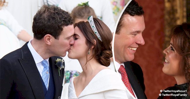 Lip reader reveals emotional words Jack reportedly whispered as Princess Eugenie arrived at Royal wedding