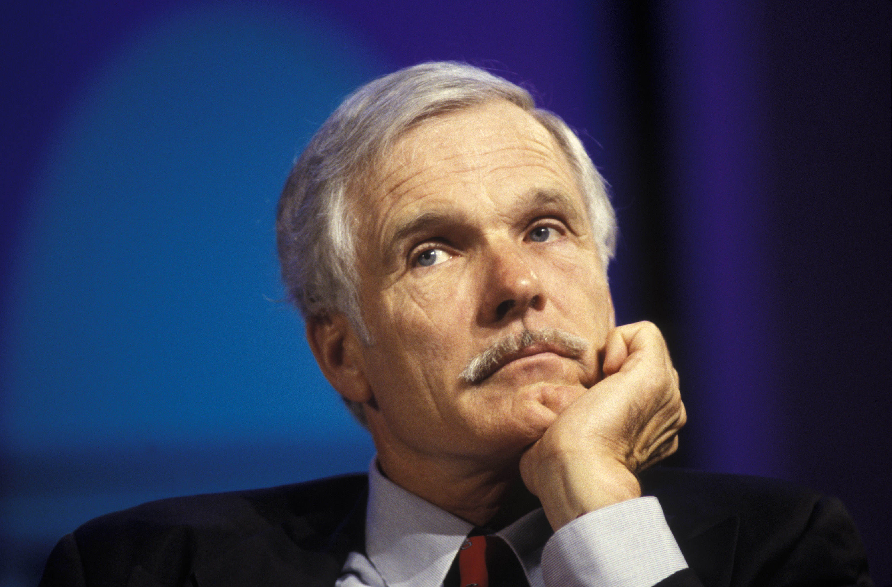 Ted Turner during the taping of the Western Cable Show on December 12, 1996 | Source: Getty Images