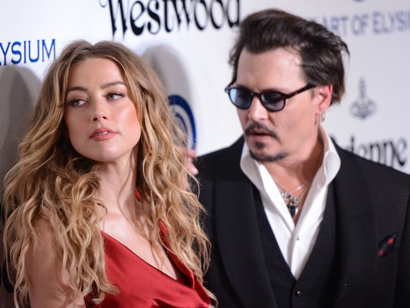 Amber Heard and Johnny Depp on January 9, 2016 in Culver City, California | Photo: Getty Images