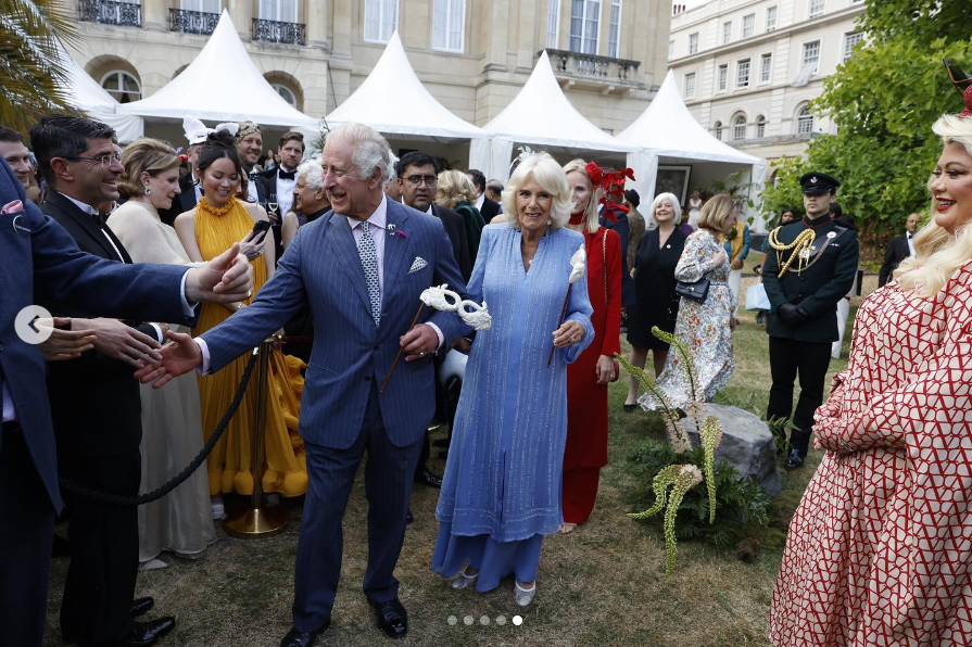 King Charles and Queen Camilla during celebrations for the 20th anniversary of wildlife conservation charity from a post dated June 29, 2023 | Source: Instagram/theroyalfamily