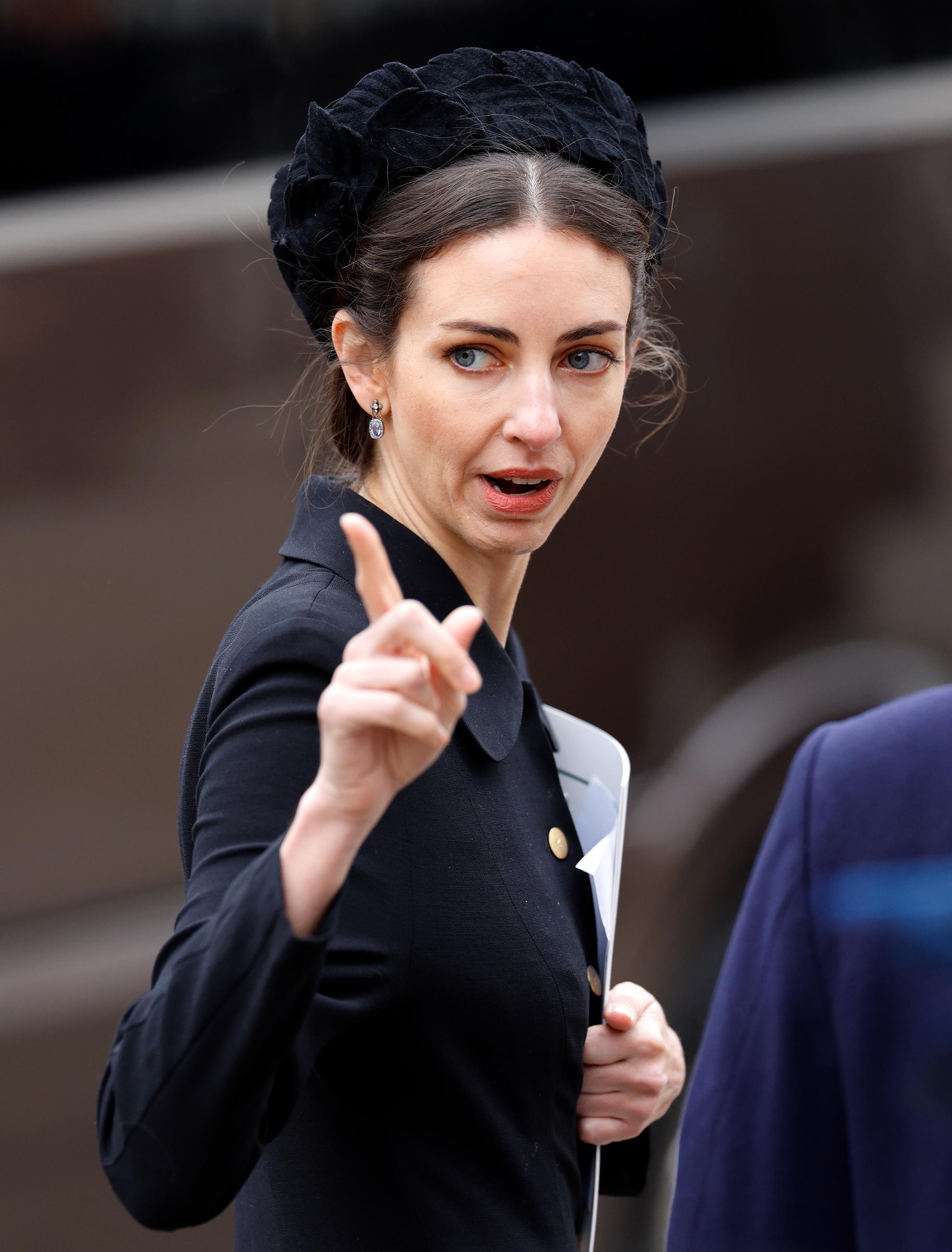 Rose Hanbury, Marchioness of Cholmondeley at a Service of Thanksgiving for the life of Prince Philip at Westminster Abbey on March 29, 2022, in London, England | Source: Getty Images