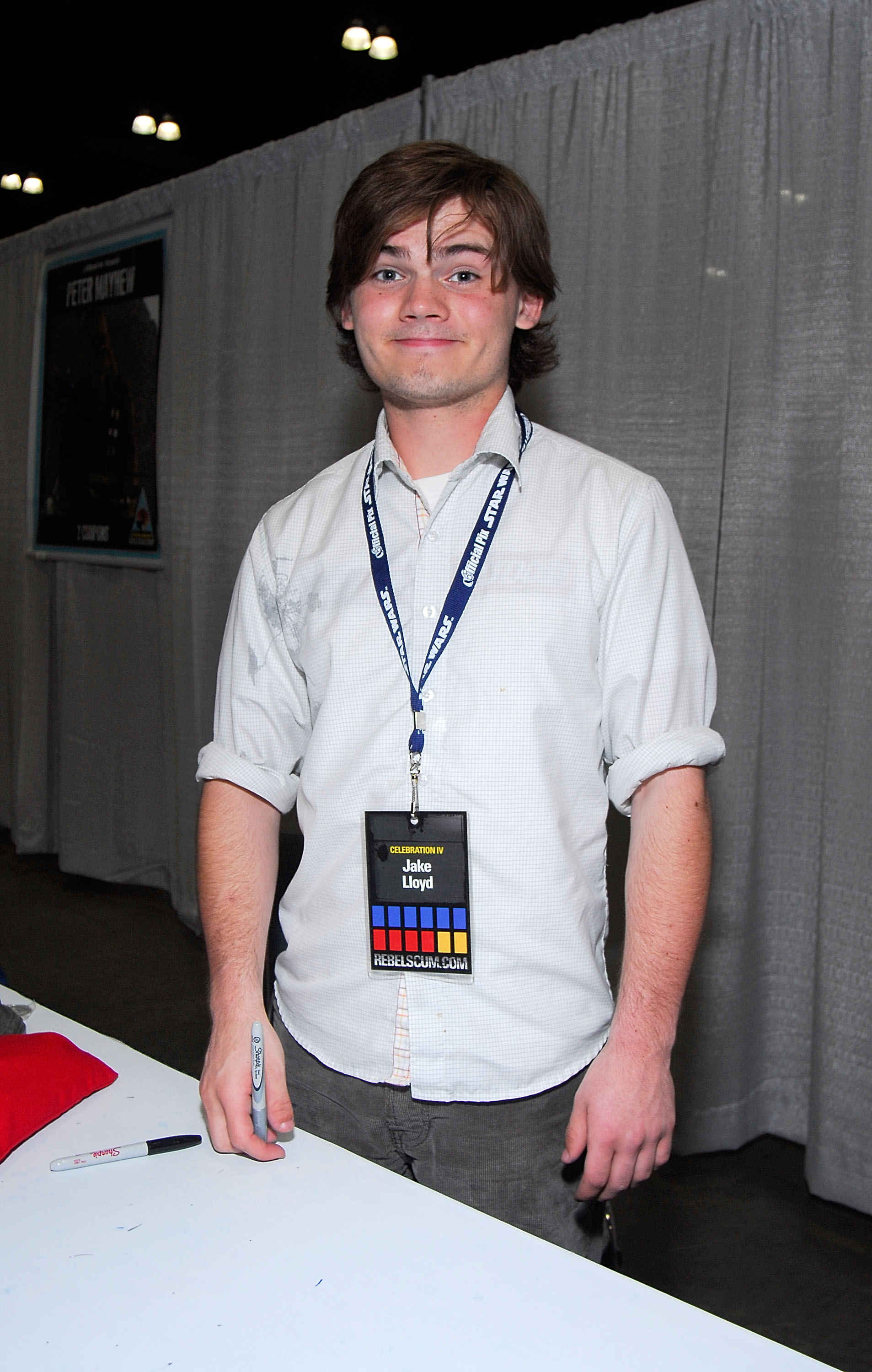 Jake Lloyd appears at the "Star Wars Celebration IV" convention, held at the Los Angeles Convention Center on May 27, 2007 in Los Angeles, California | Source: Getty Images