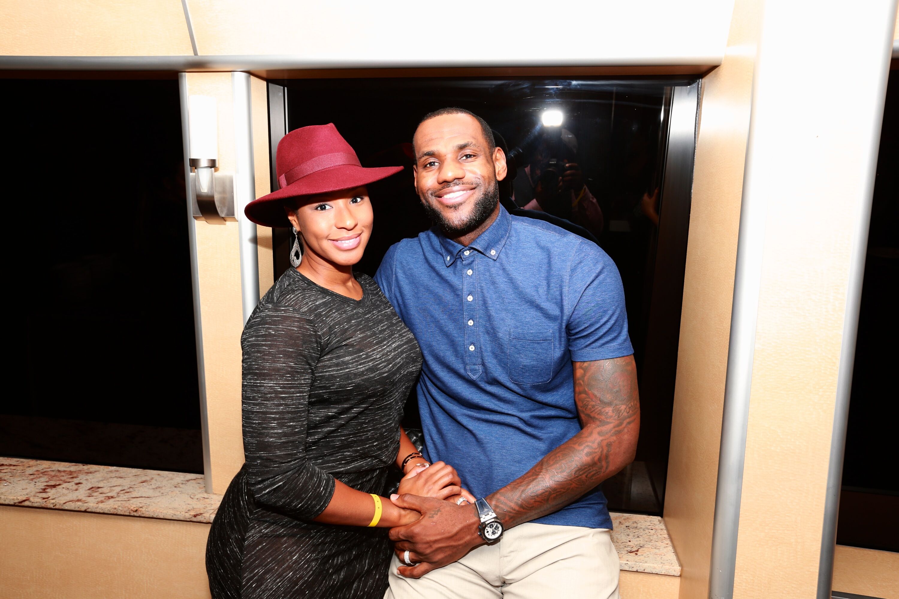 Savannah James and LeBron James attends Dwyane Wade's "Rock The Boat" 32nd Birthday Party on January 11, 2014 in Miami Beach, Florida. | Source: Getty Images