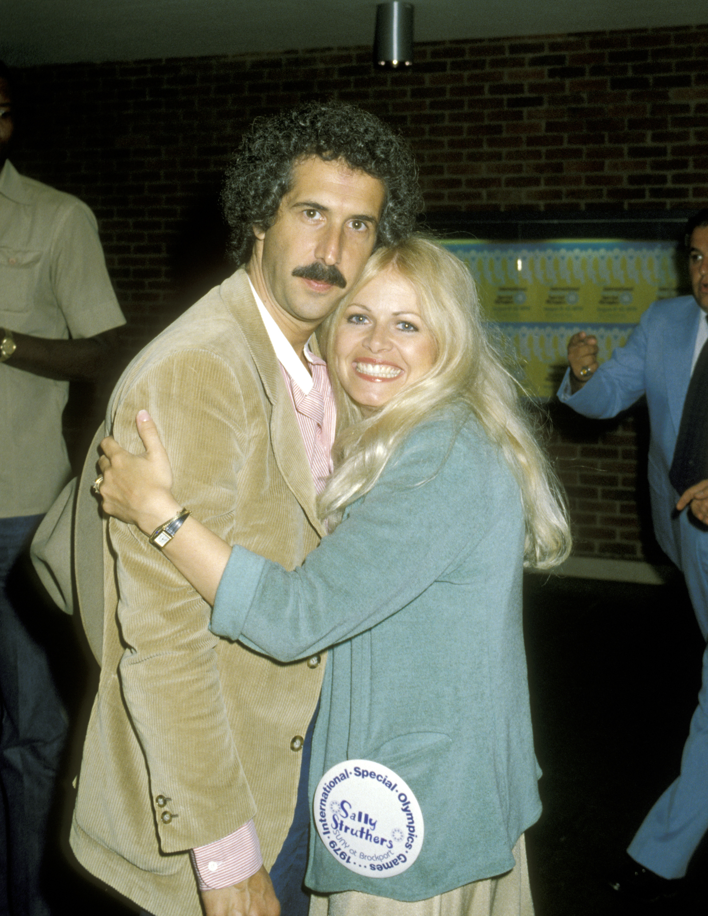 The actress poses with William Rader during 1979 Special Olympics in New York i  1979 | Source: Getty Images