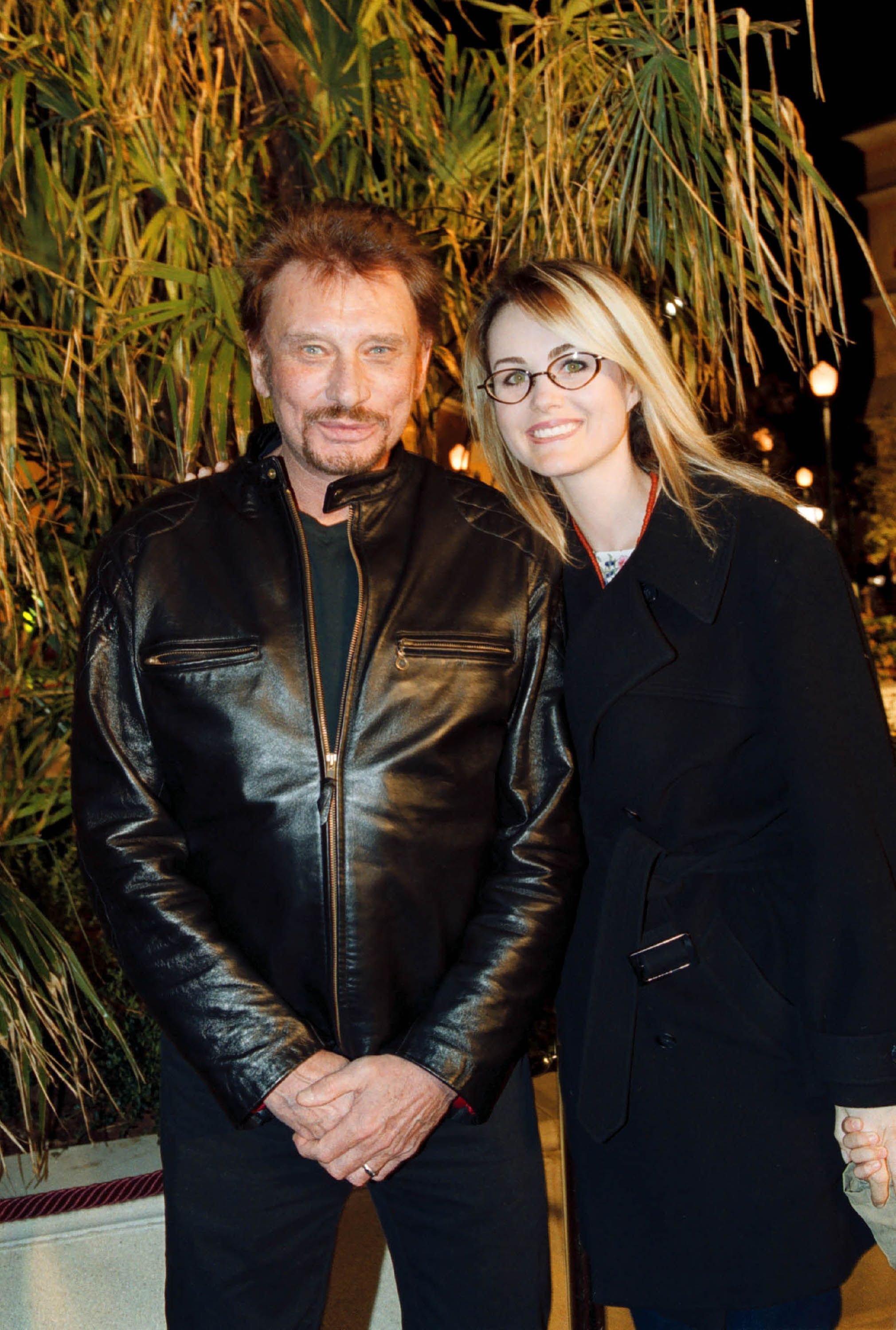 Johnny Hallyday et sa compagne Laeticia Hallyday | Photo : Getty Images
